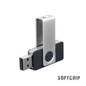 Флеш-карта TWISTA softgrip MS, 8Гб, цвет черный - купить оптом