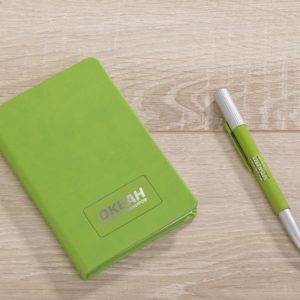 Подарочный набор "Сицилия", покрытие soft touch, цвет зеленое яблоко - купить оптом