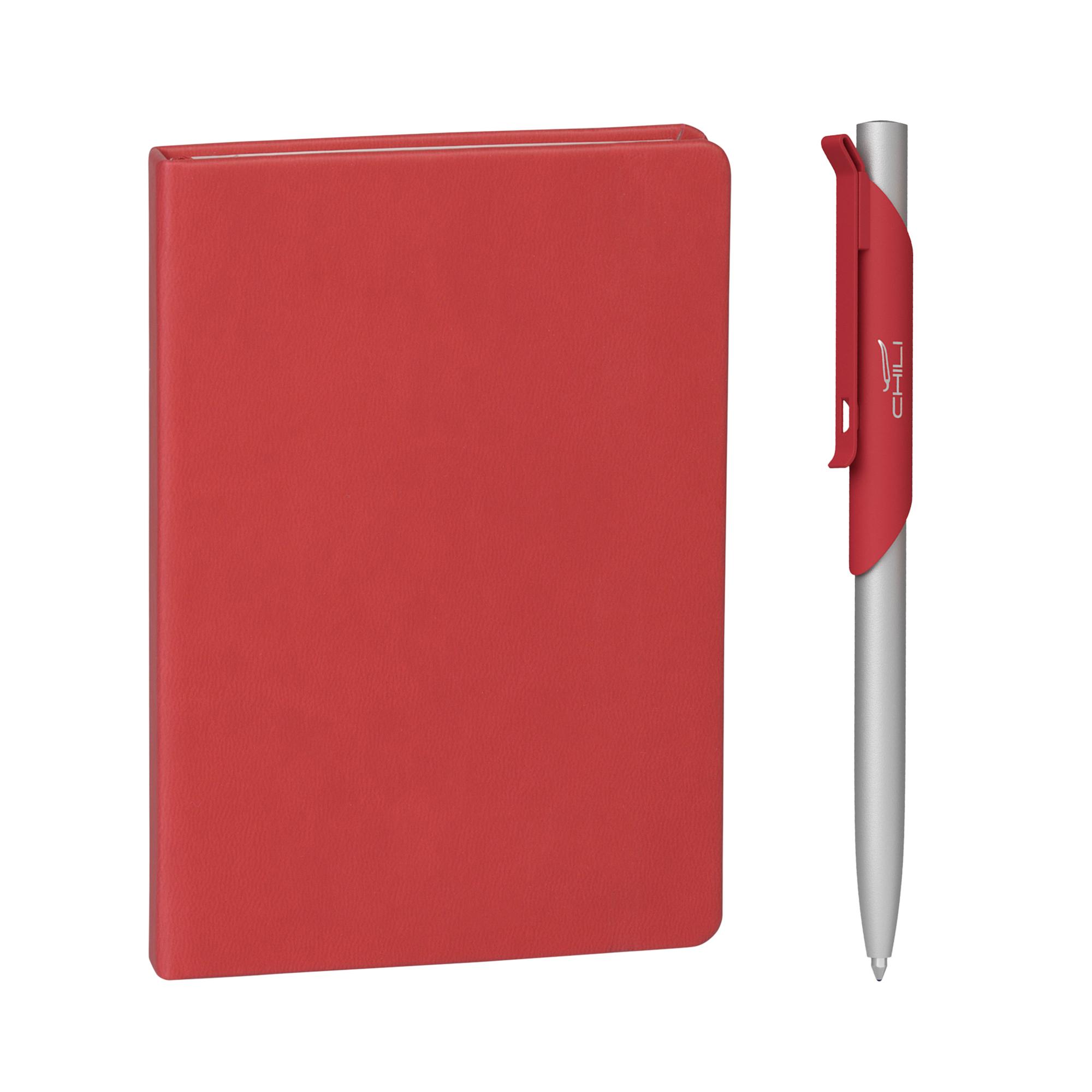 Подарочный набор "Корсика", покрытие soft touch, цвет красный, фото 1