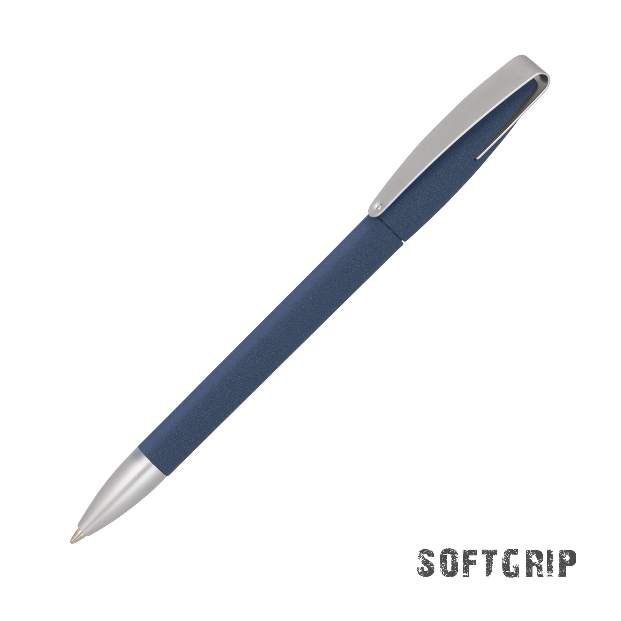 Ручка шариковая COBRA SOFTGRIP MM, цвет черный - купить оптом