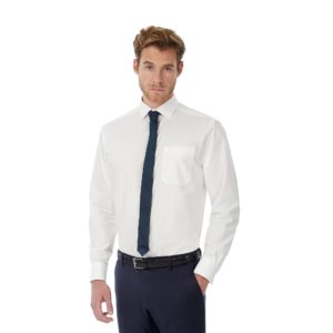 Рубашка мужская с длинным рукавом Heritage LSL/men, цвет белый - купить оптом