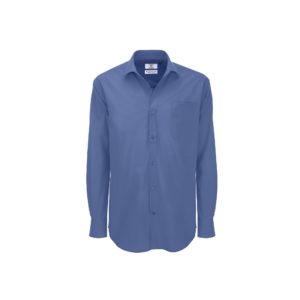 Рубашка мужская с длинным рукавом Heritage LSL/men, цвет синий - купить оптом