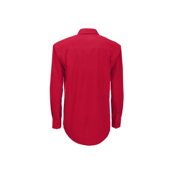 Рубашка мужская с длинным рукавом Heritage LSL/men, цвет темно-красный - купить оптом