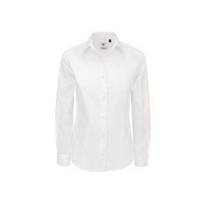 Рубашка женская с длинным рукавом Heritage LSL/women, цвет белый - купить оптом