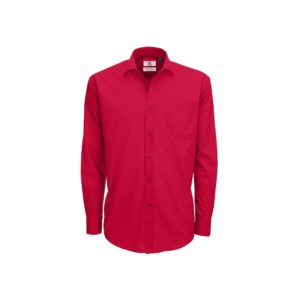 Рубашка мужская с длинным рукавом LSL/men, цвет темно-красный - купить оптом