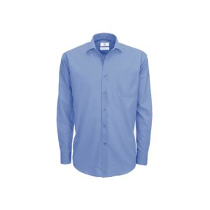 Рубашка мужская с длинным рукавом LSL/men, цвет корпоративный голубой - купить оптом