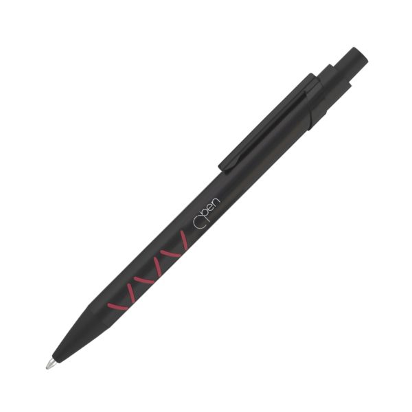 Ручка шариковая "Will", цвет черный с красным - купить оптом