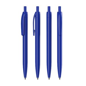 Ручка шариковая "Phil" из антибактериального пластика, цвет синий - купить оптом