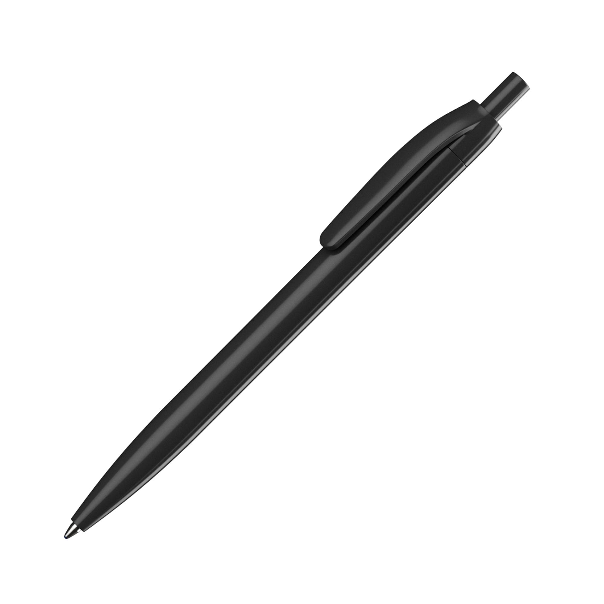Ручка шариковая "Phil" из антибактериального пластика, цвет черный