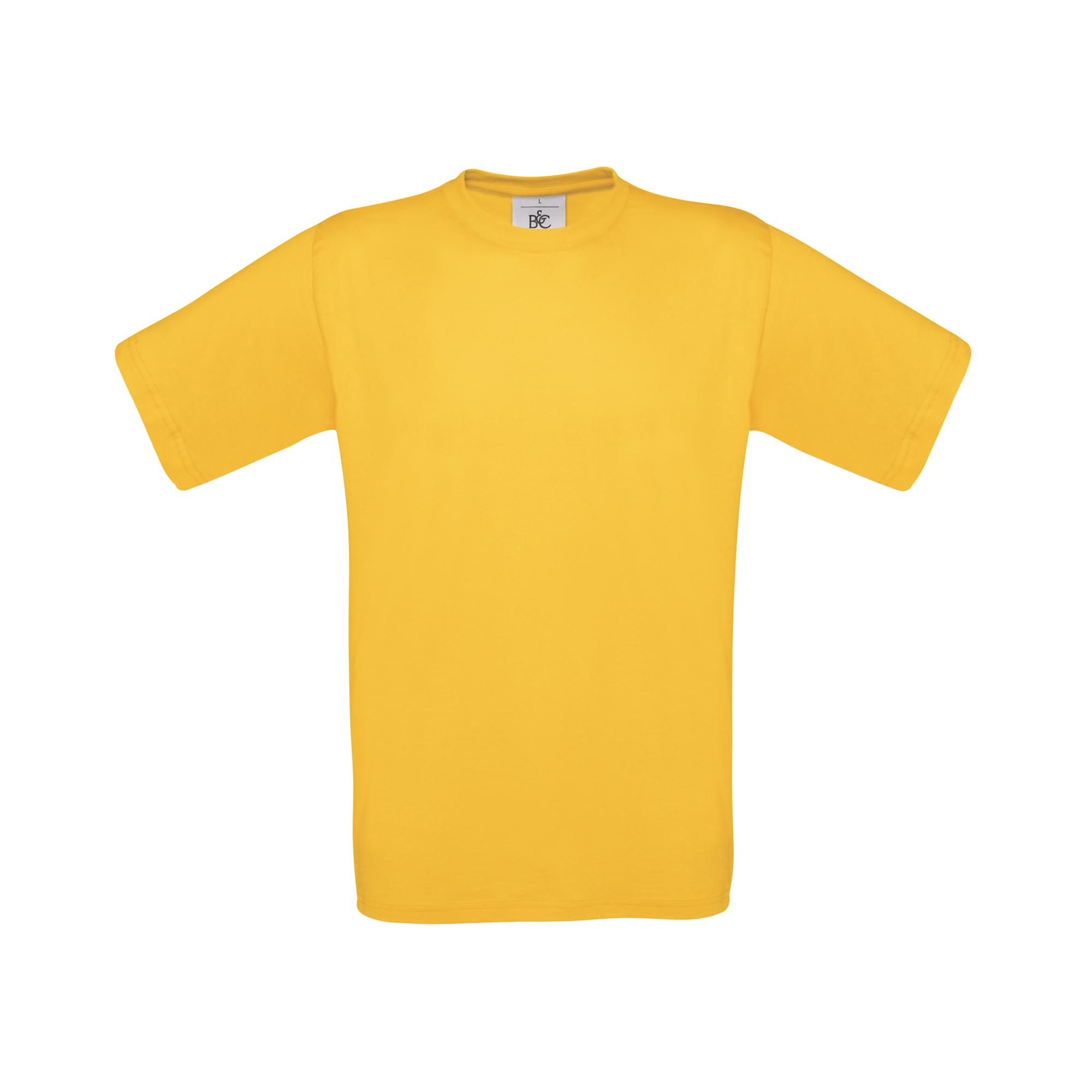Футболка Exact 190, цвет желтый