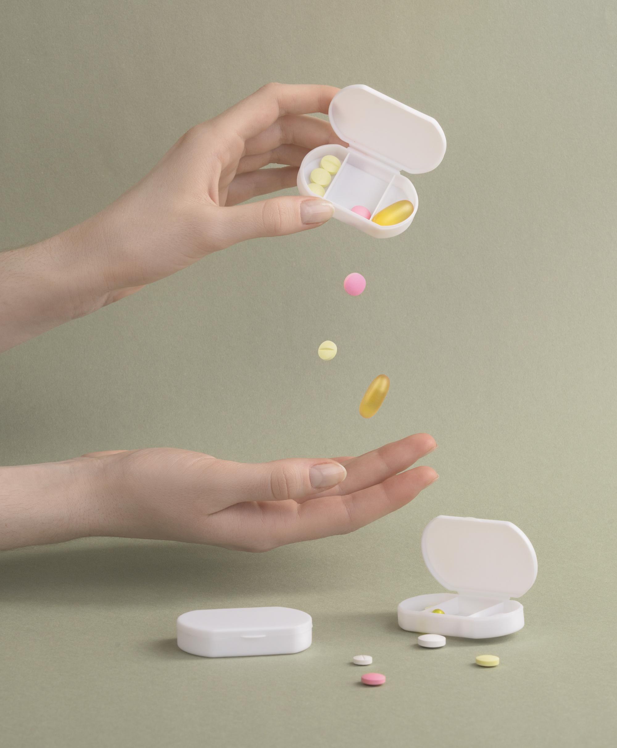Таблетница "Pill house" с антибактериальной защитой, цвет белый, фото 4