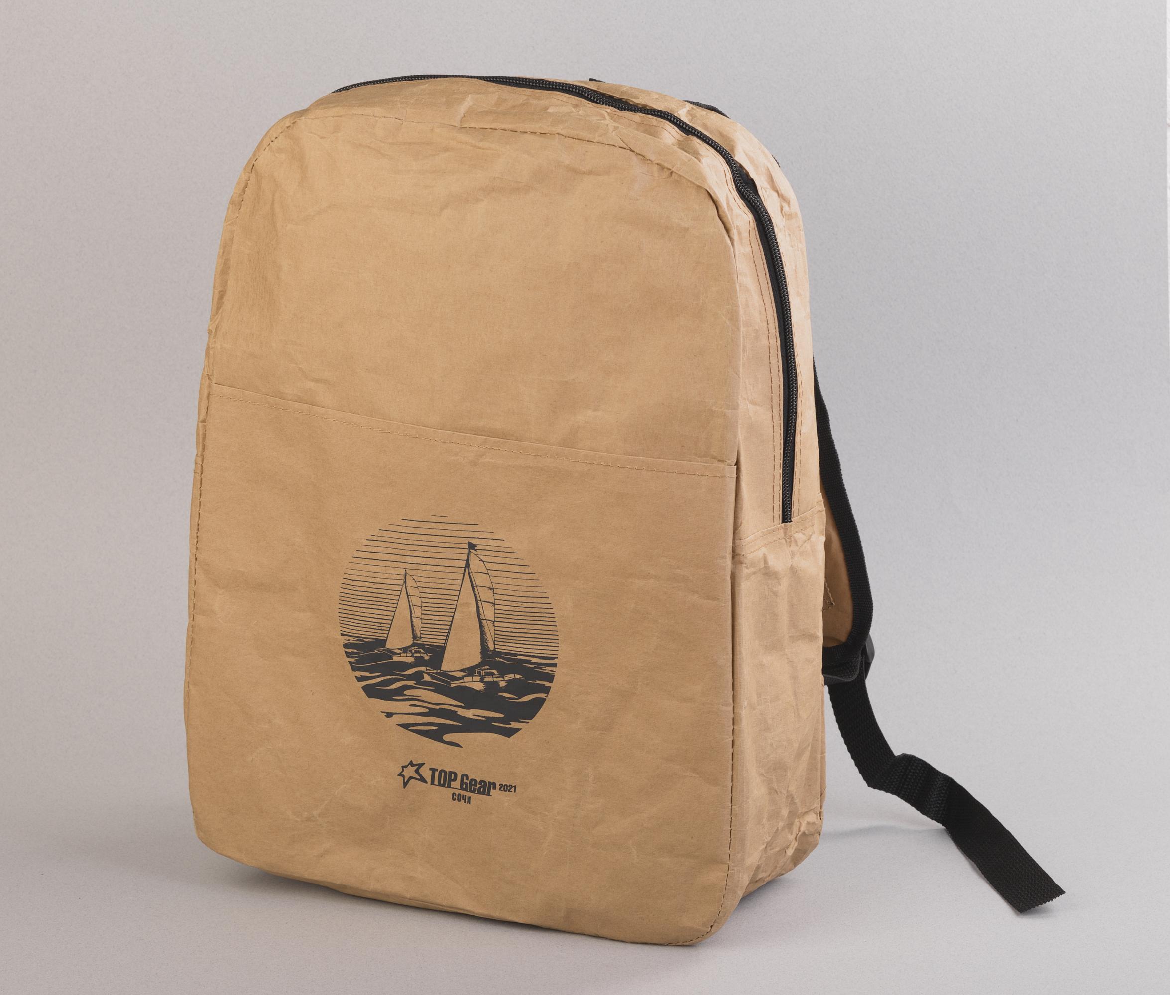 Рюкзак "Craft" из бумаги, цвет натуральный, фото 4