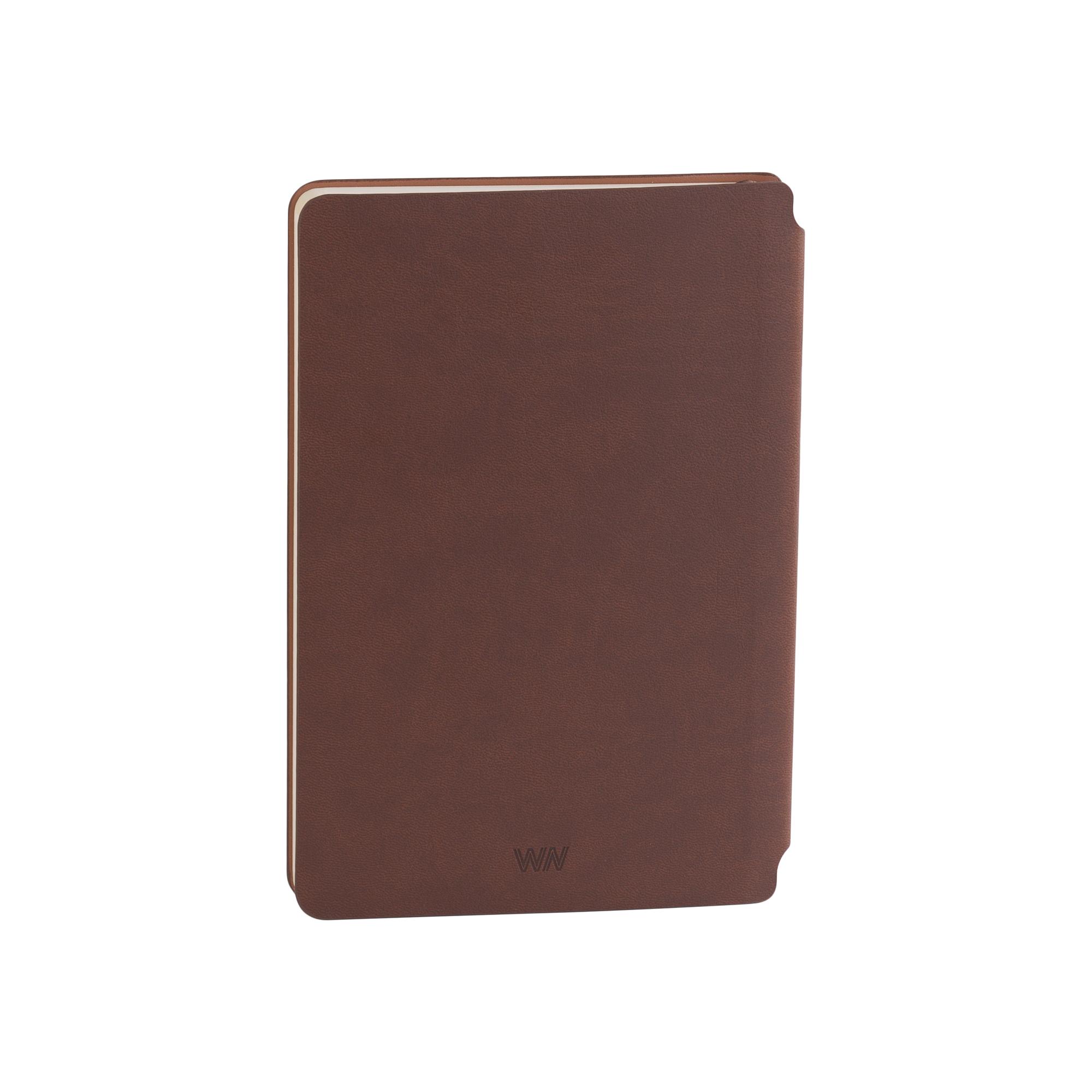 Ежедневник недатированный "Альба", формат А5, гибкая обложка, цвет коричневый, фото 1