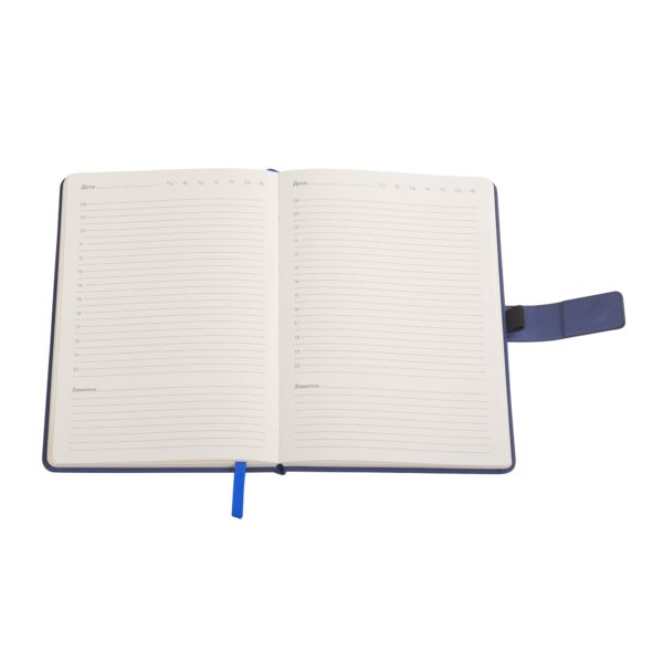 Ежедневник недатированный "Монти", формат А5, цвет синий - купить оптом