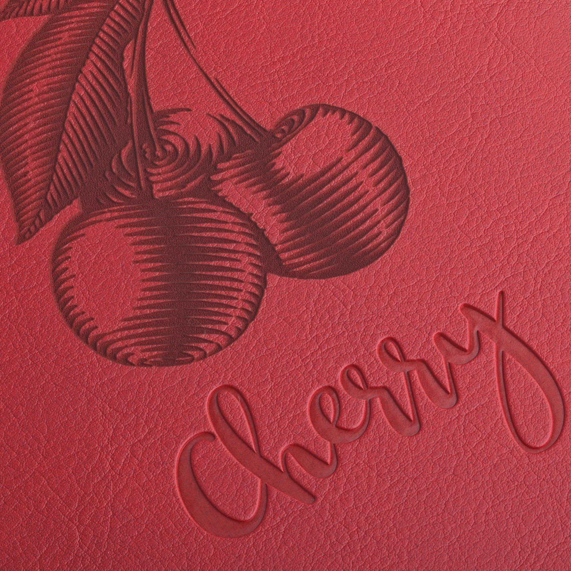 Ежедневник недатированный "Альба", формат А5, гибкая обложка, цвет красный, фото 6