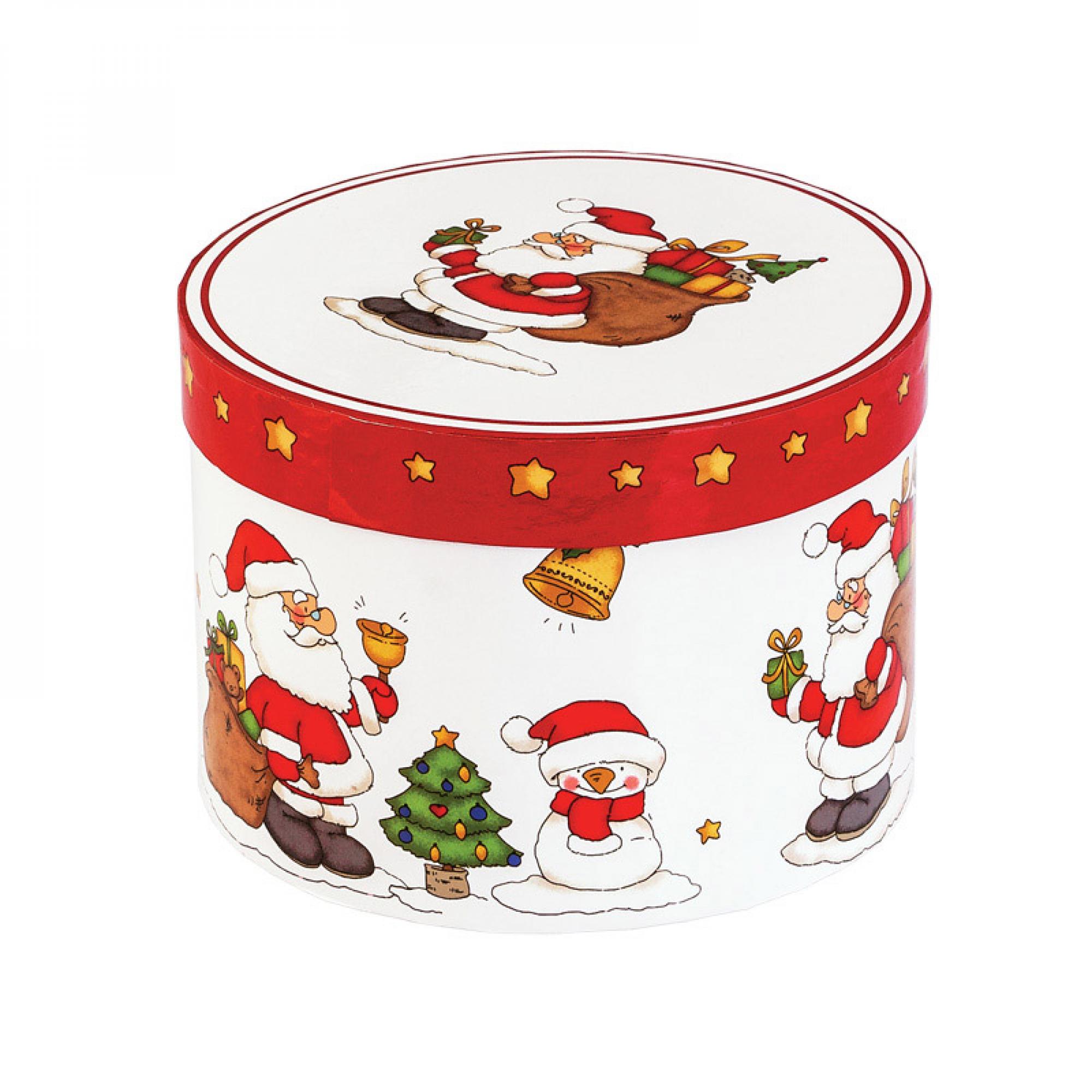 Набор чайный "Новогодняя сказка" на 2 персоны, цвет красный с белым, фото 1
