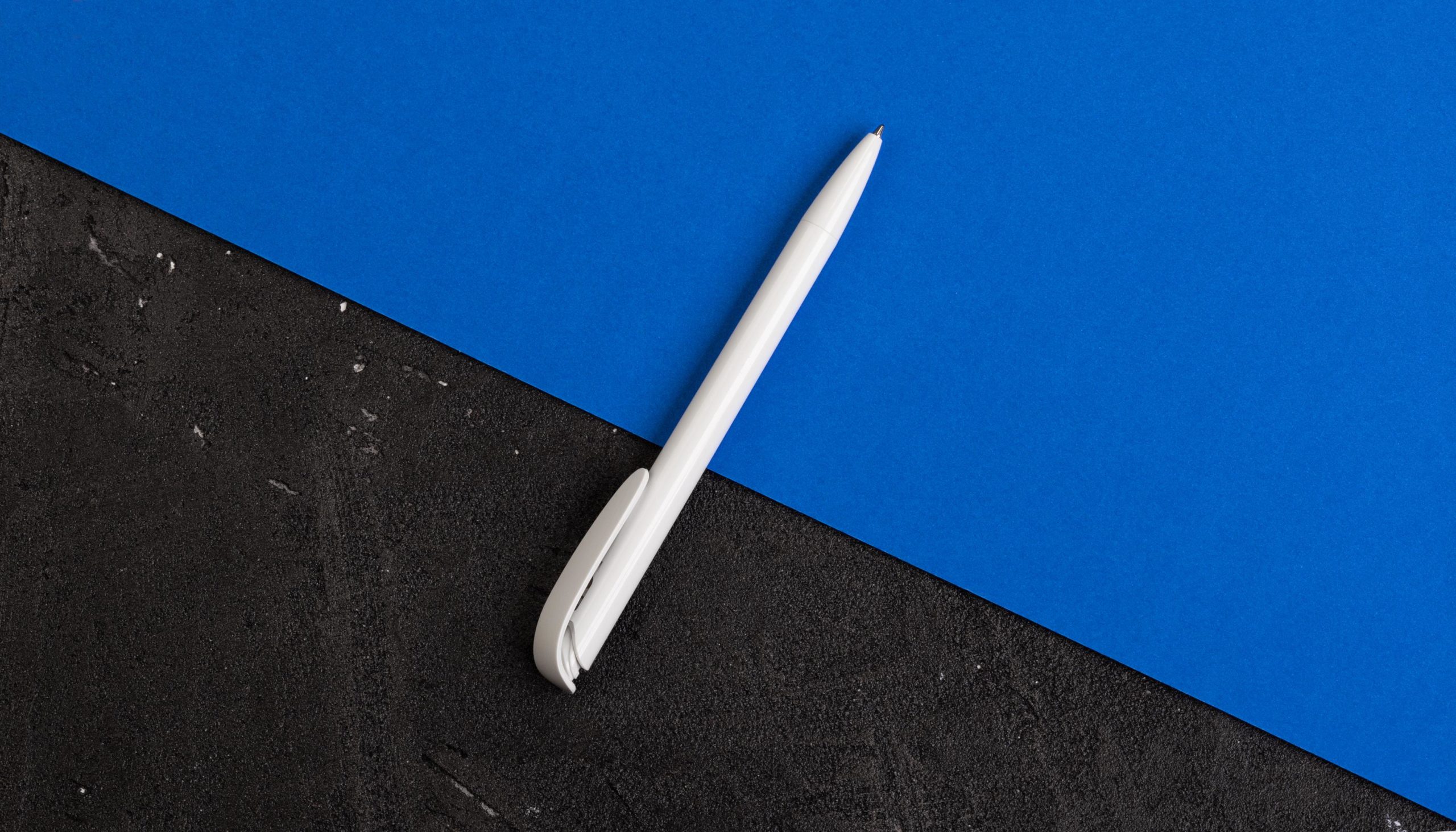 Ручка шариковая JONA, цвет белый, фото 1