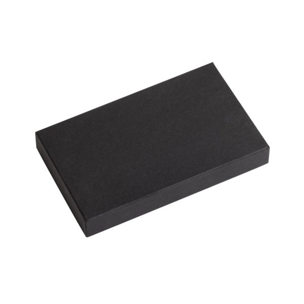 Подарочная коробка без ложемента (крышка-дно, 20 х 2,7 х 12,2 см), цвет черный - купить оптом