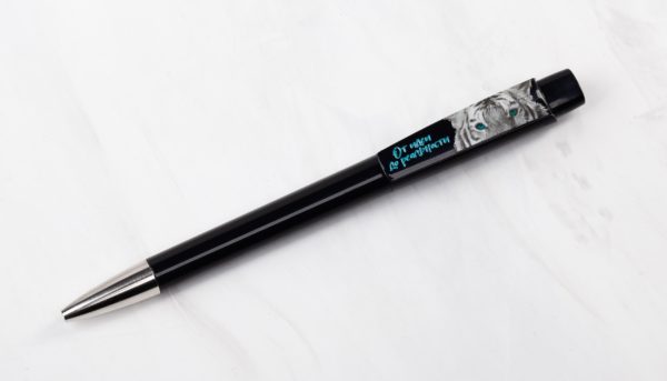 Ручка шариковая ZENO M, цвет темно-синий - купить оптом