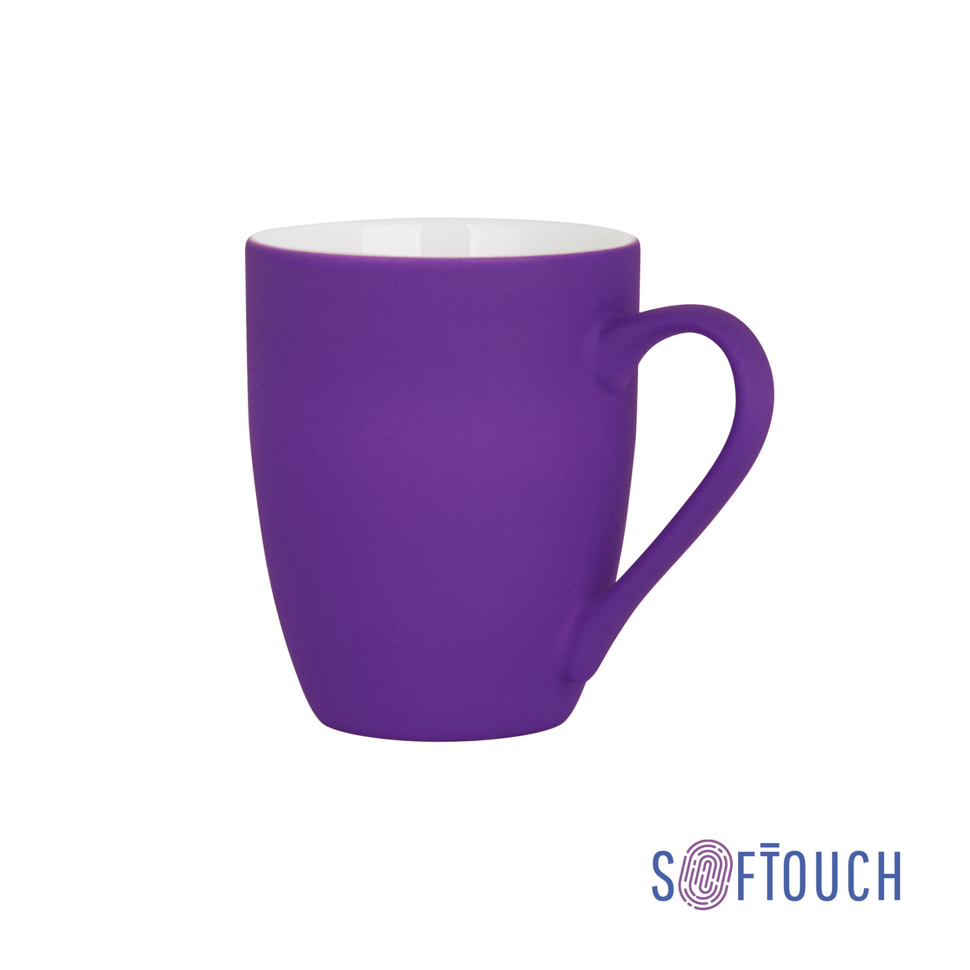 Кружка "Trend", покрытие soft touch, цвет фиолетовый