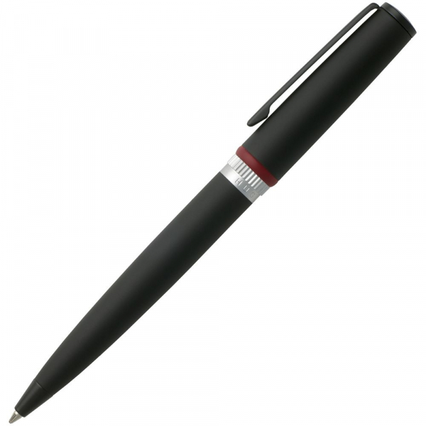 Набор Gear: папка с блокнотом и ручка, черный - купить оптом