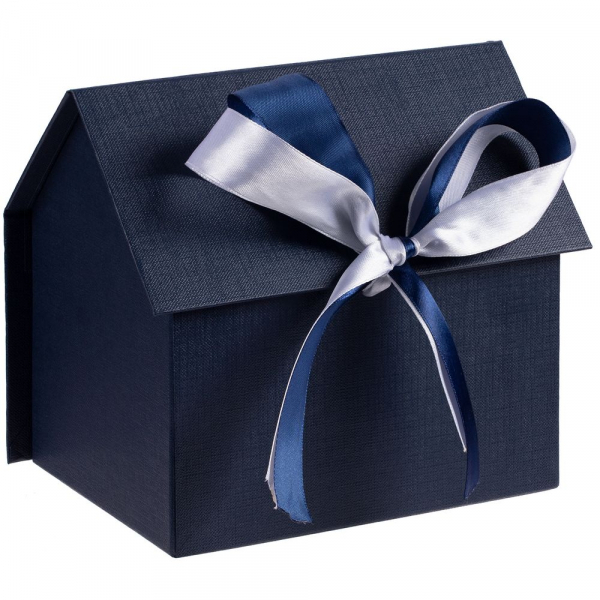 Коробка с лентами Homelike, синяя - купить оптом