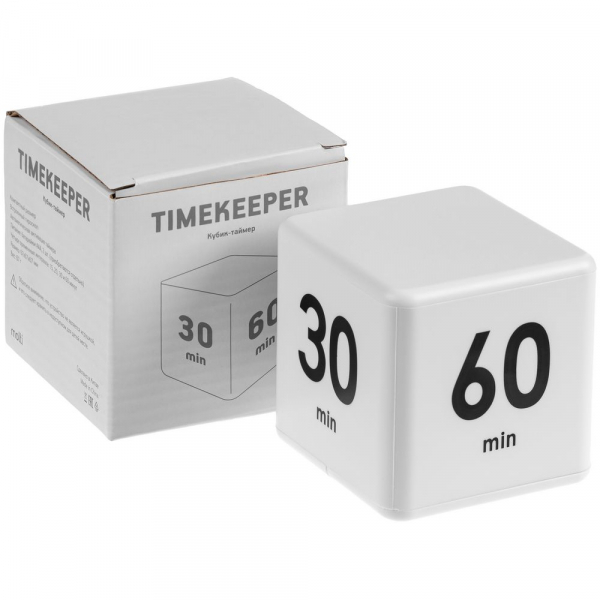 Таймер Timekeeper, белый - купить оптом