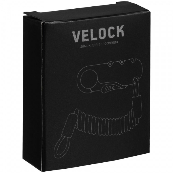 Кодовый замок для велосипеда Velock, черный - купить оптом