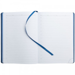 Ежедневник Shall, недатированный, синий, с белой бумагой, фото 3