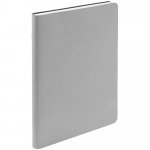Ежедневник Flex Shall, недатированный, серый, с белым блоком, фото 2