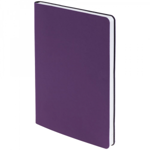 Ежедневник Flex Shall, недатированный, фиолетовый, с белой бумагой - купить оптом