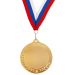 Медаль Regalia, большая, золотистая, фото 2
