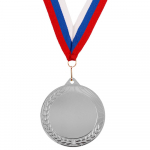 Медаль Regalia, большая, серебристая, фото 2