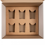 Коробка Grande с ложементом для стопок, белая, фото 1