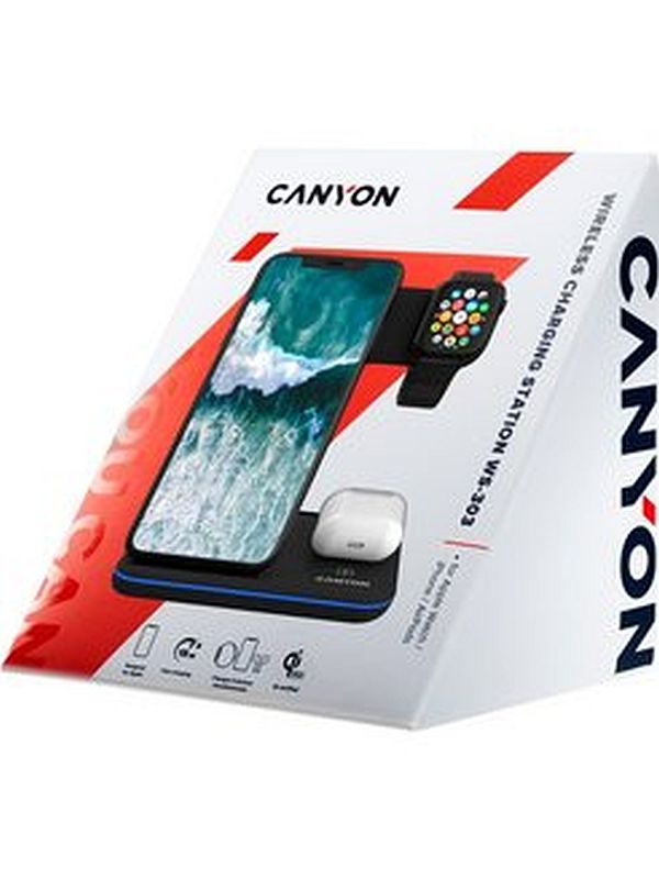 Зарядная станция Canyon WS-303, белая - купить оптом