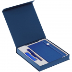 Коробка Arbor под ежедневник, аккумулятор и ручку, синяя, фото 1
