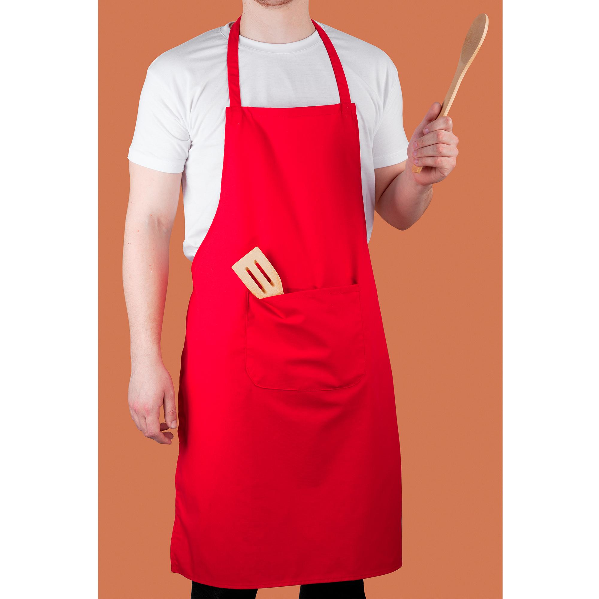 Фартук "Chef", цвет красный, фото 1