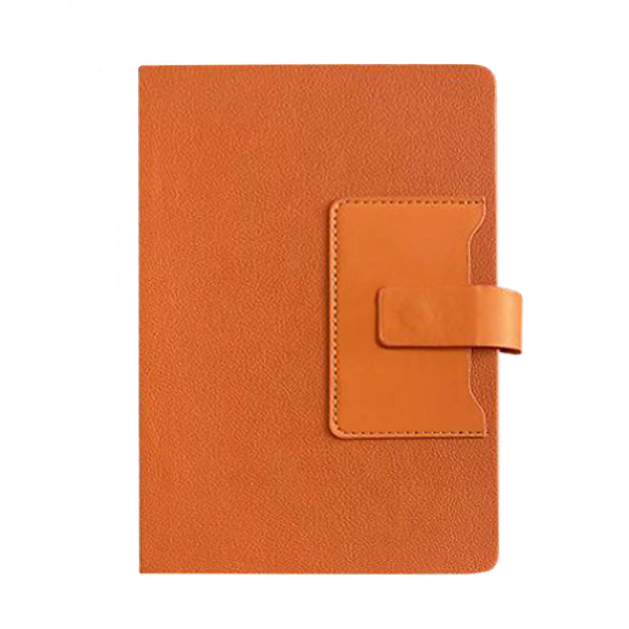 Ежедневник недатированный "Альба", формат А5, гибкая обложка, цвет оранжевый - купить оптом