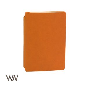 Ежедневник недатированный "Альба", формат А5, гибкая обложка, цвет оранжевый - купить оптом