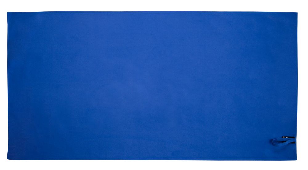 Спортивное полотенце Atoll Large, синее - купить оптом