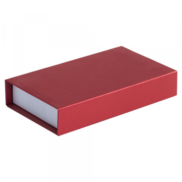 Коробка «Блеск» для ручки и флешки, красная - купить оптом