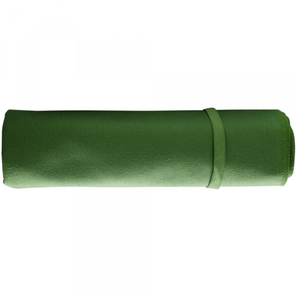Спортивное полотенце Atoll Large, темно-зеленое - купить оптом