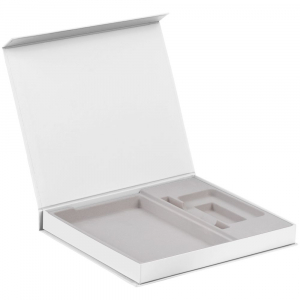 Коробка Daily Touch под ежедневник, аккумулятор и ручку, белая - купить оптом