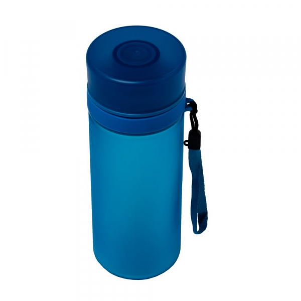 Бутылка для воды Simple, синяя - купить оптом