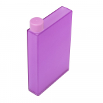 Бутылка-фляга Square, фиолетовая, фото 1
