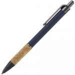 Ручка шариковая Cork, синяя, фото 1
