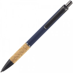 Ручка шариковая Cork, синяя, фото 2