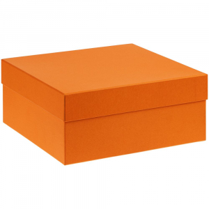 Коробка Satin, большая, оранжевая - купить оптом