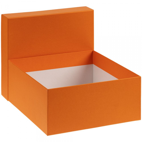 Коробка Satin, большая, оранжевая - купить оптом