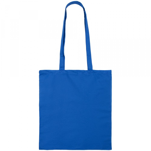 Холщовая сумка Basic 105, ярко-синяя - купить оптом